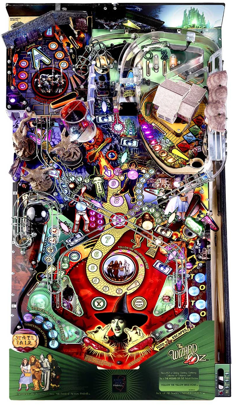 The Wizard of Oz playfield