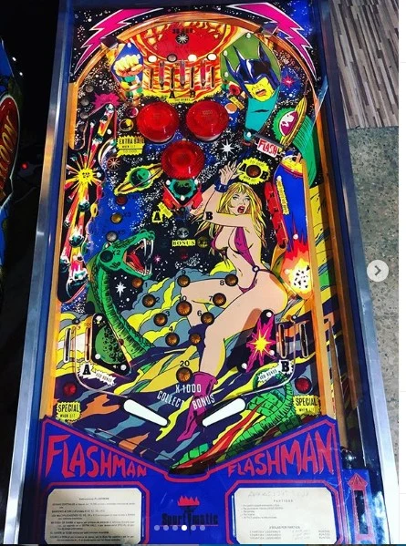 Flashman playfield