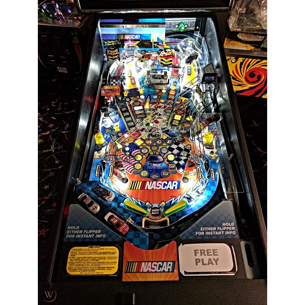 Nascar playfield
