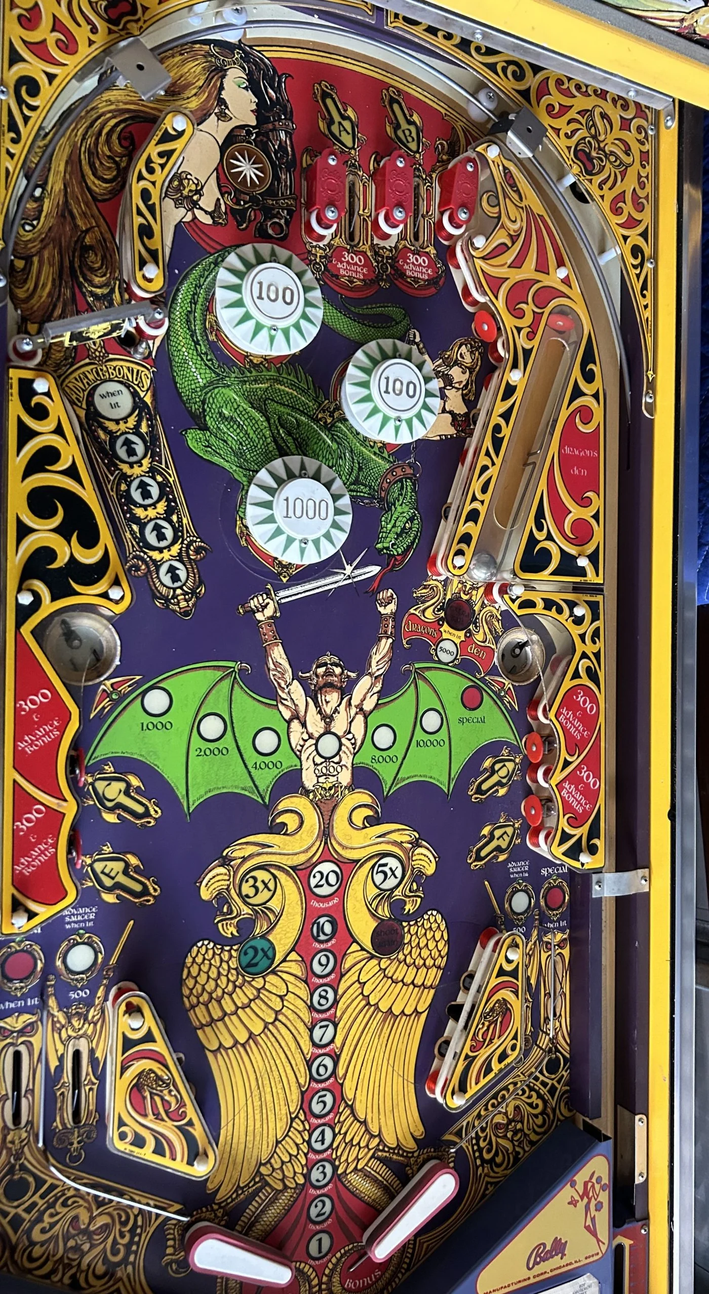 Lost World playfield