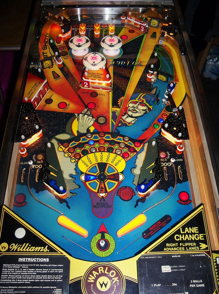 Warlok playfield