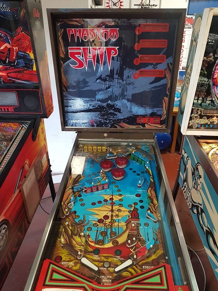 Phantom Ship playfield