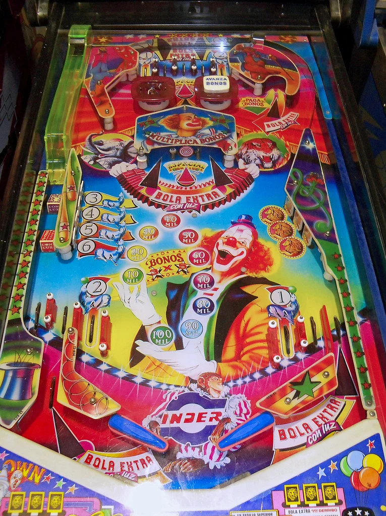 Clown playfield