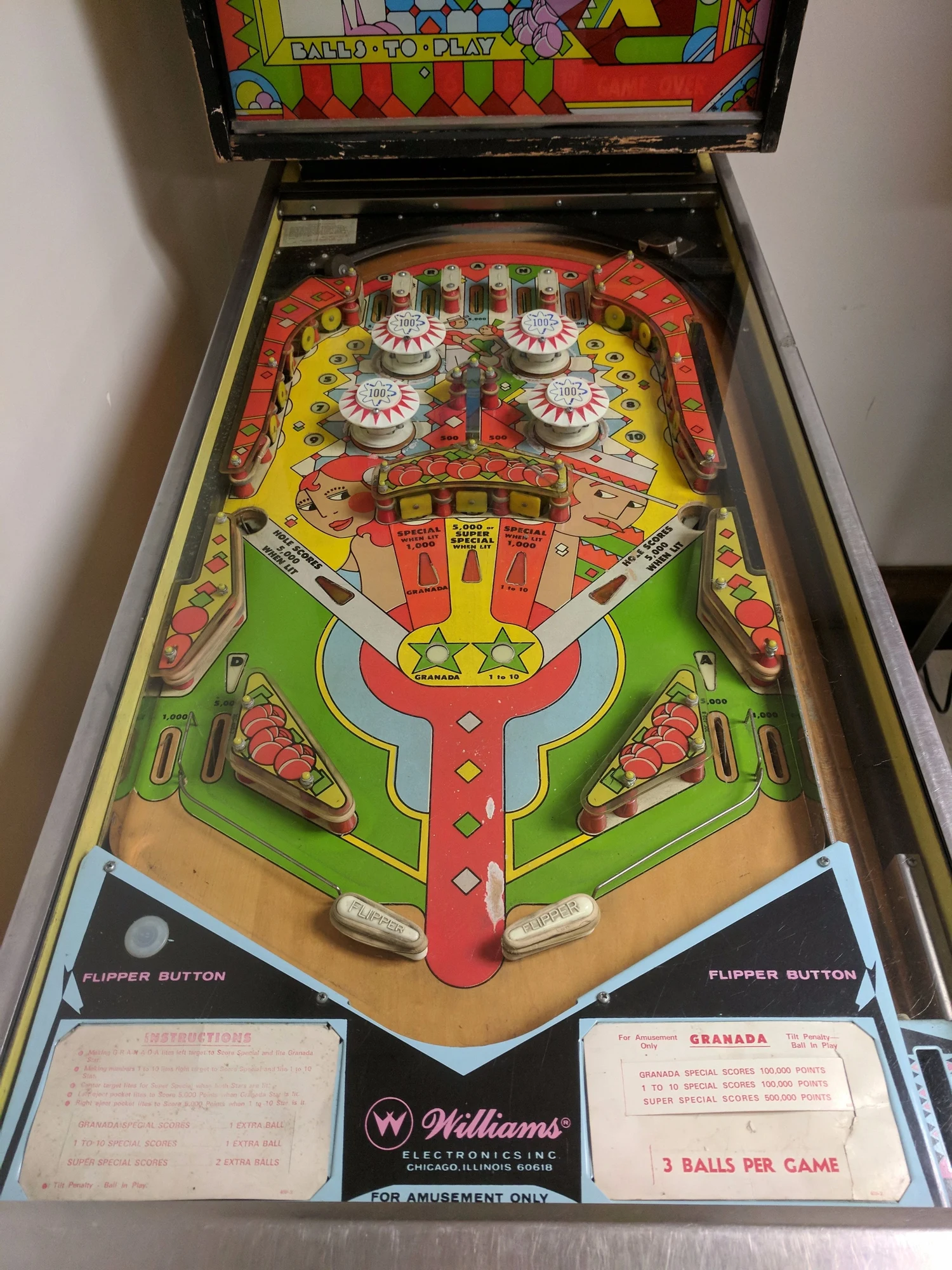 Granada playfield