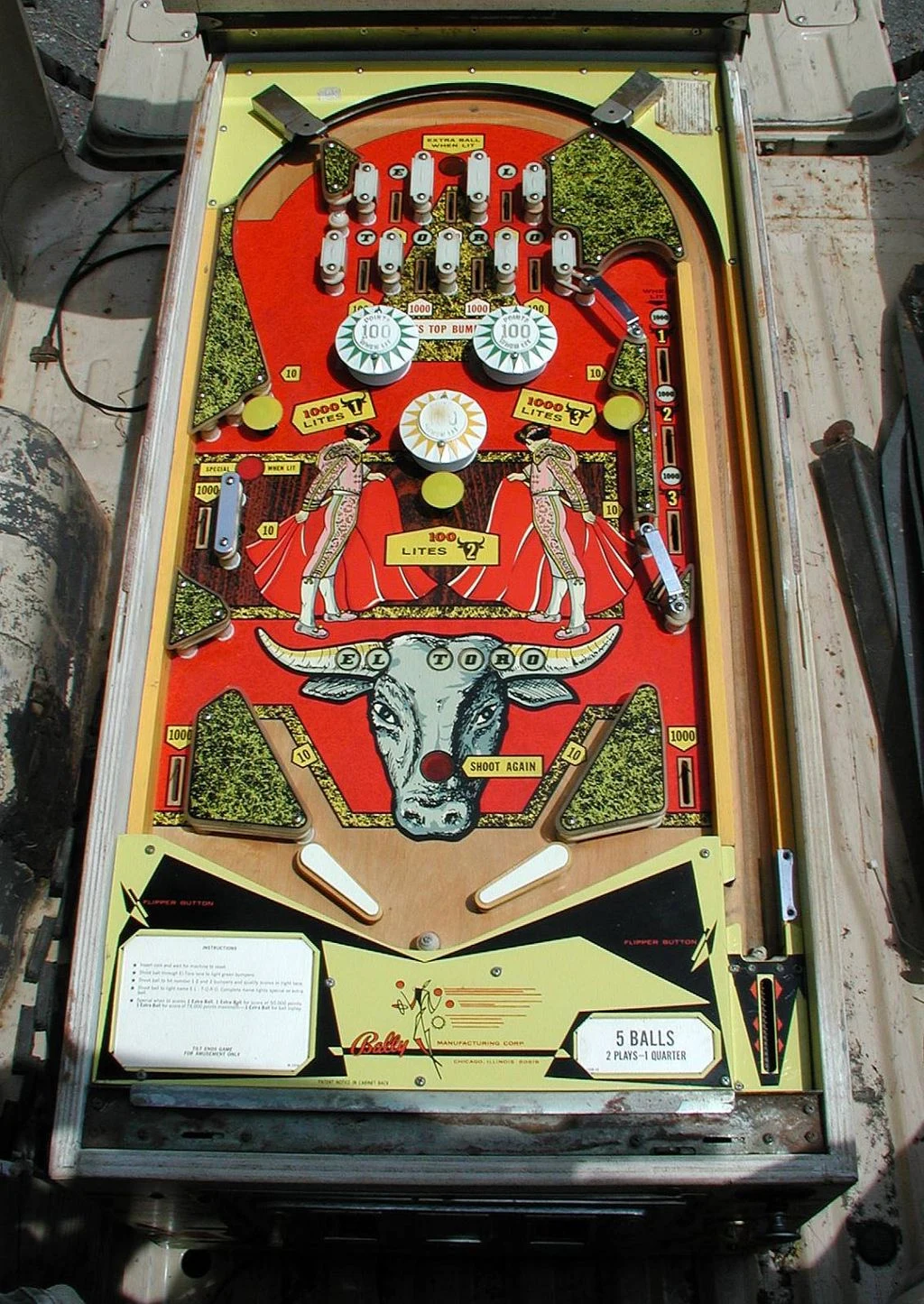 El Toro playfield