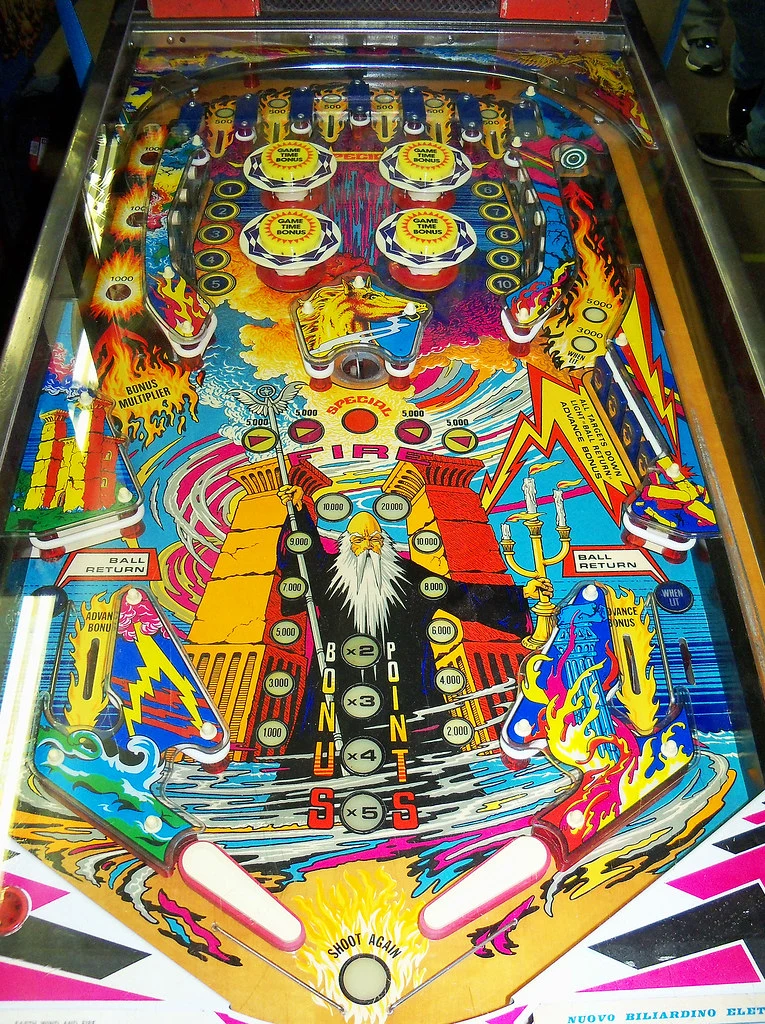 Earth Wind Fire playfield