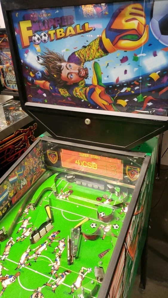 Flipper Football playfield