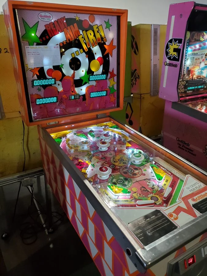Ready...Aim...Fire! playfield