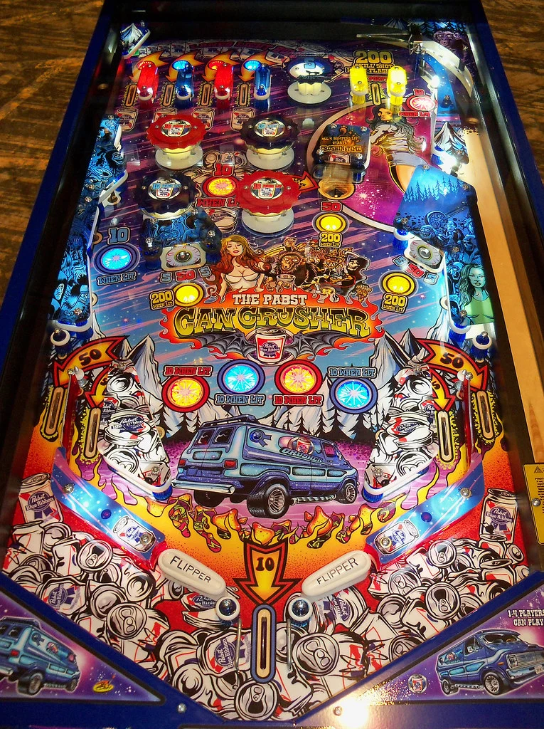 Whoa Nellie / PBR playfield