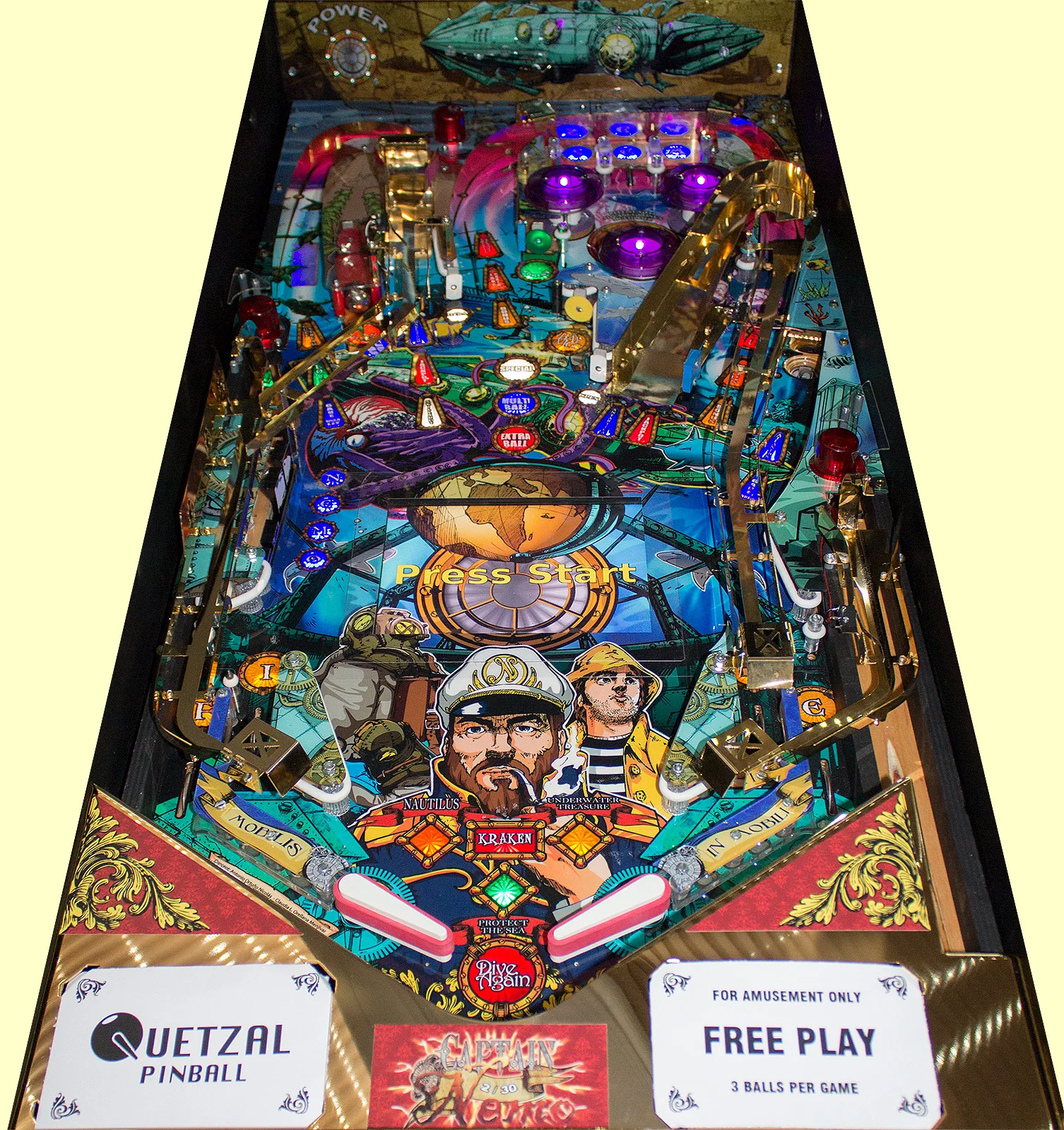 Captain Nemo playfield