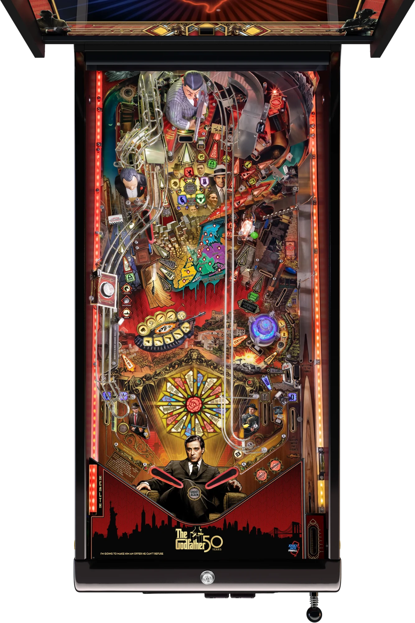 The Godfather playfield