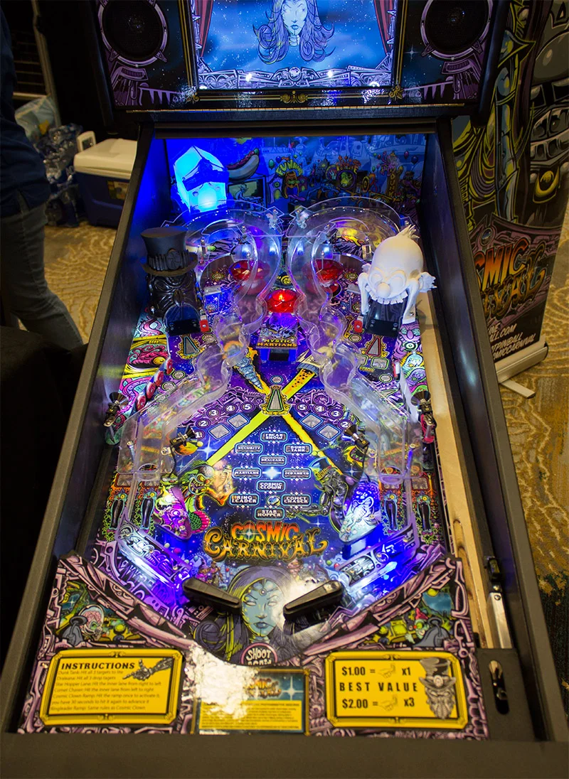 Cosmic Carnival playfield