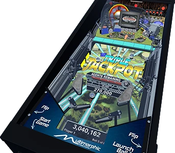 Lexy Lightspeed – Secret Agent Showdown playfield