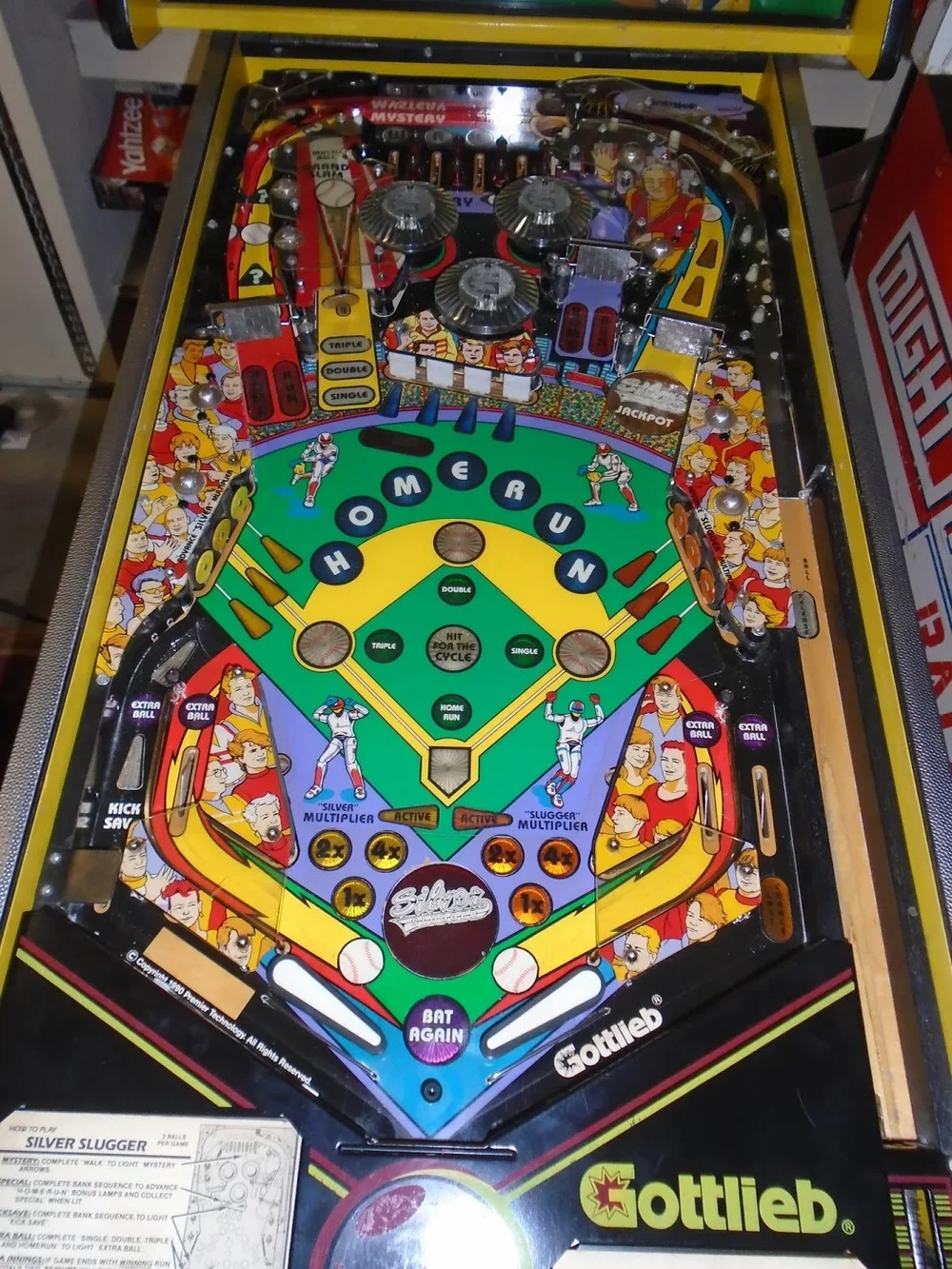 Silver Slugger playfield