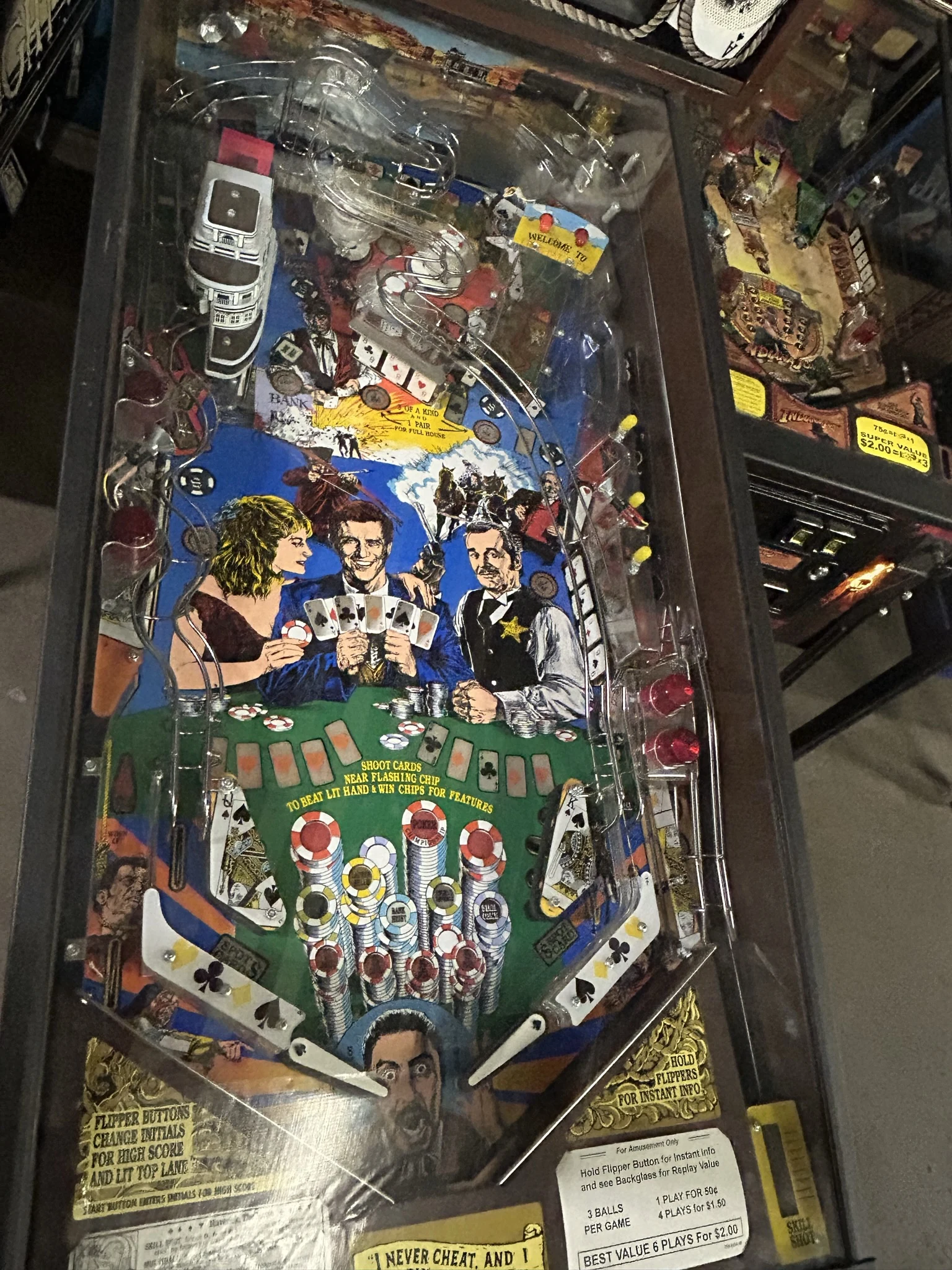 Maverick playfield