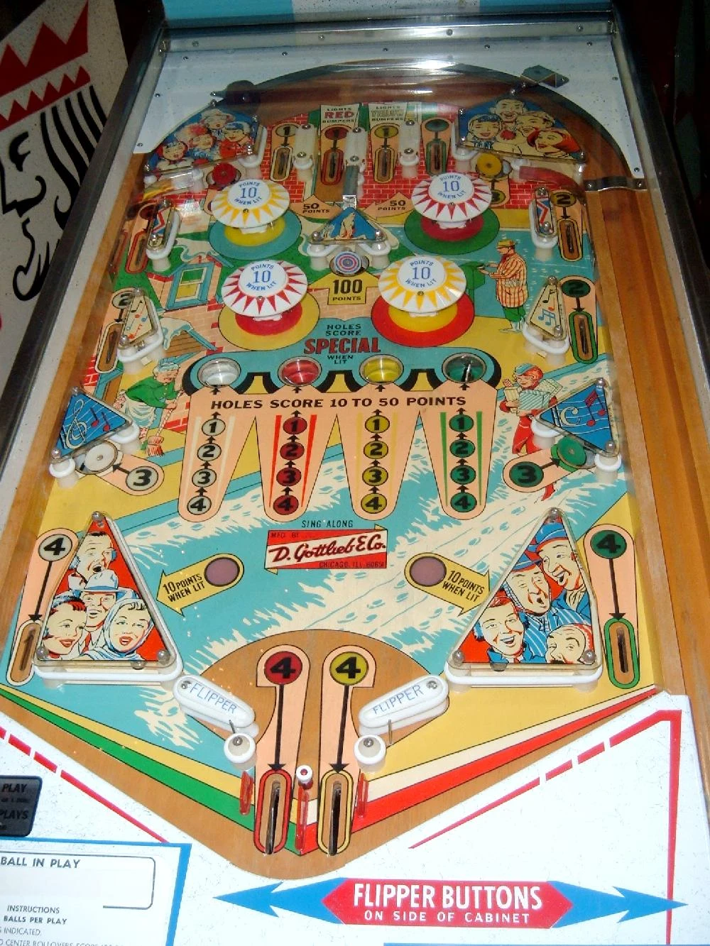 Sing Along / Melody playfield