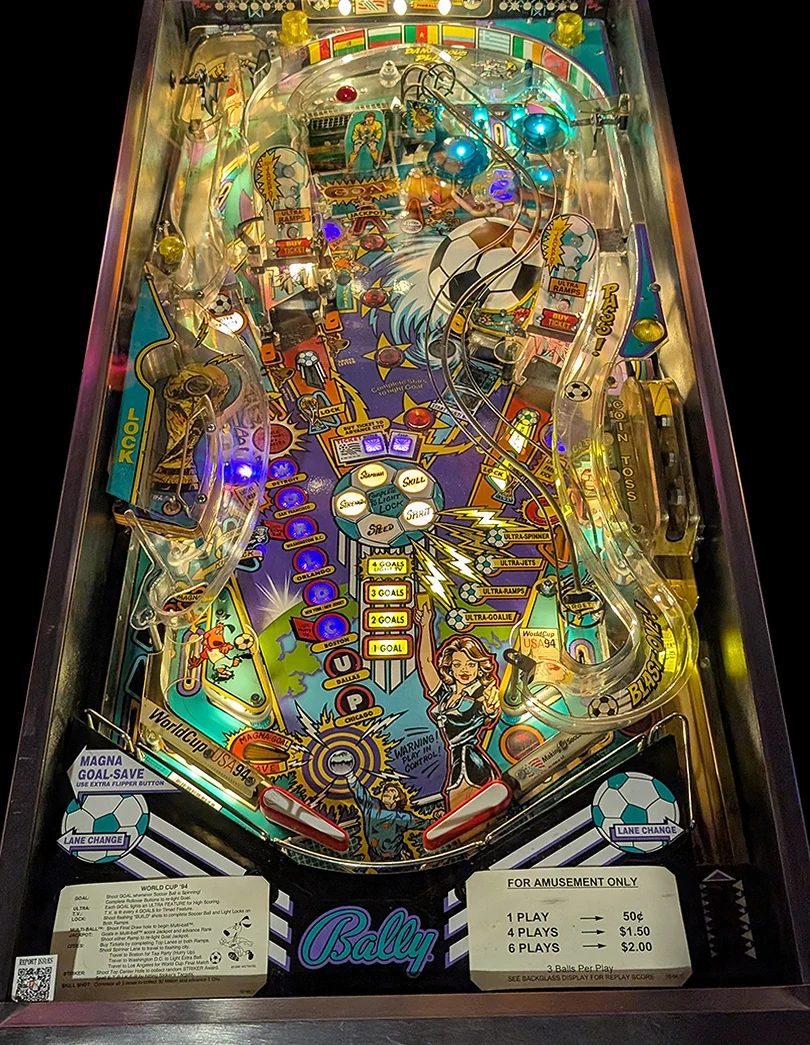 World Cup Soccer playfield