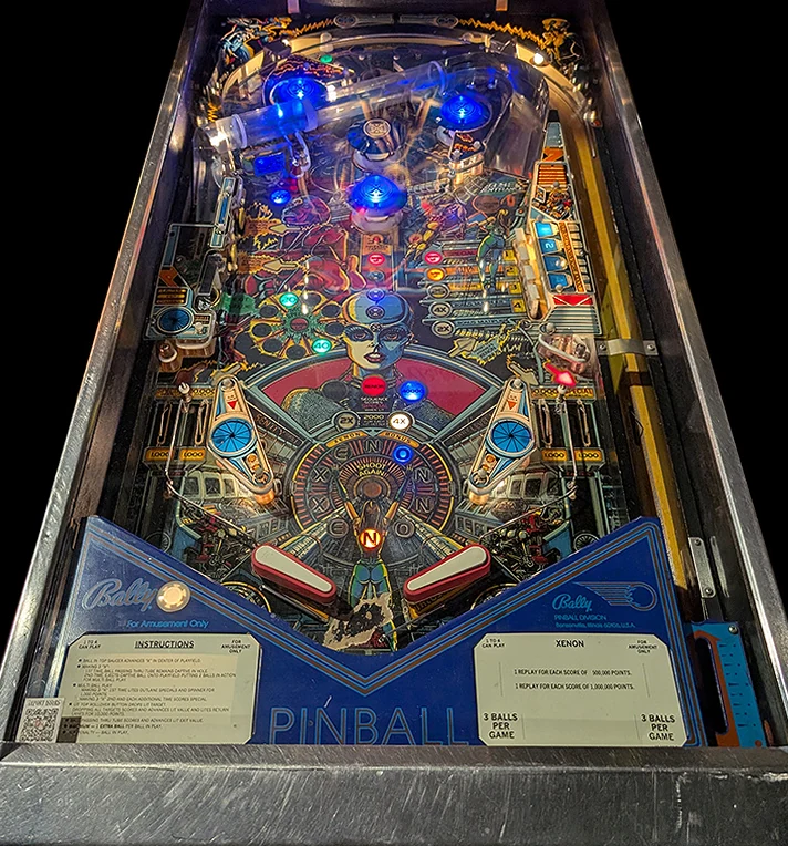Xenon playfield