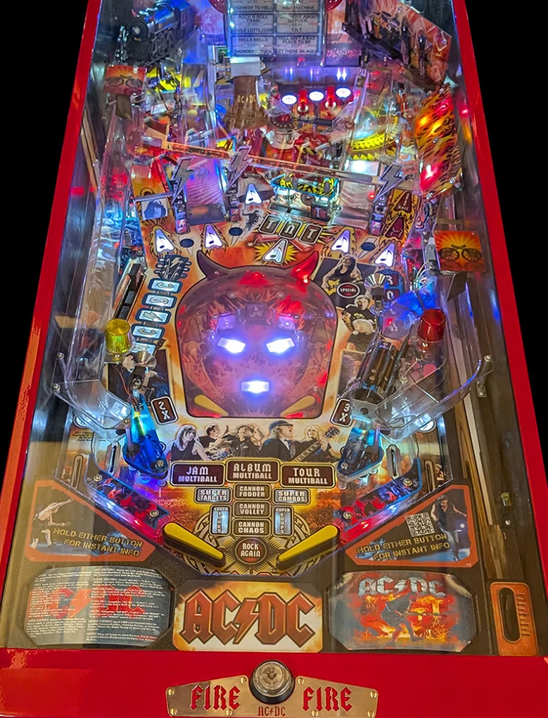 AC/DC playfield
