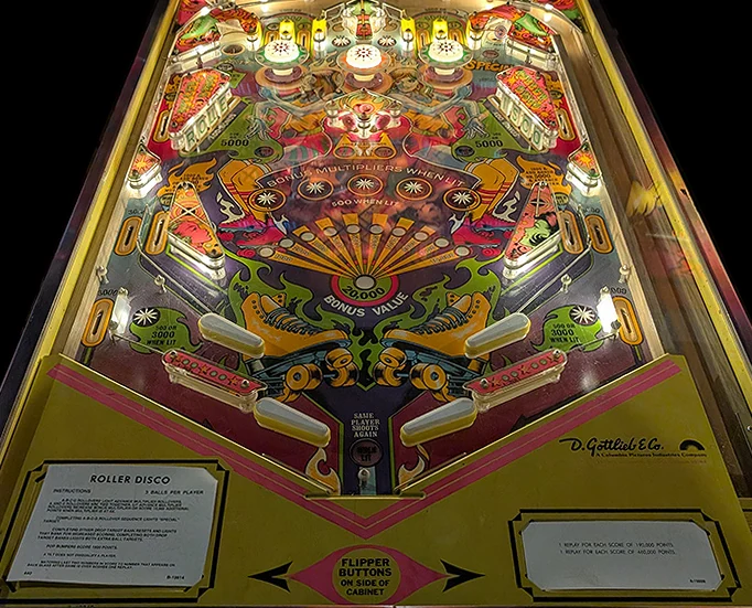 Roller Disco playfield
