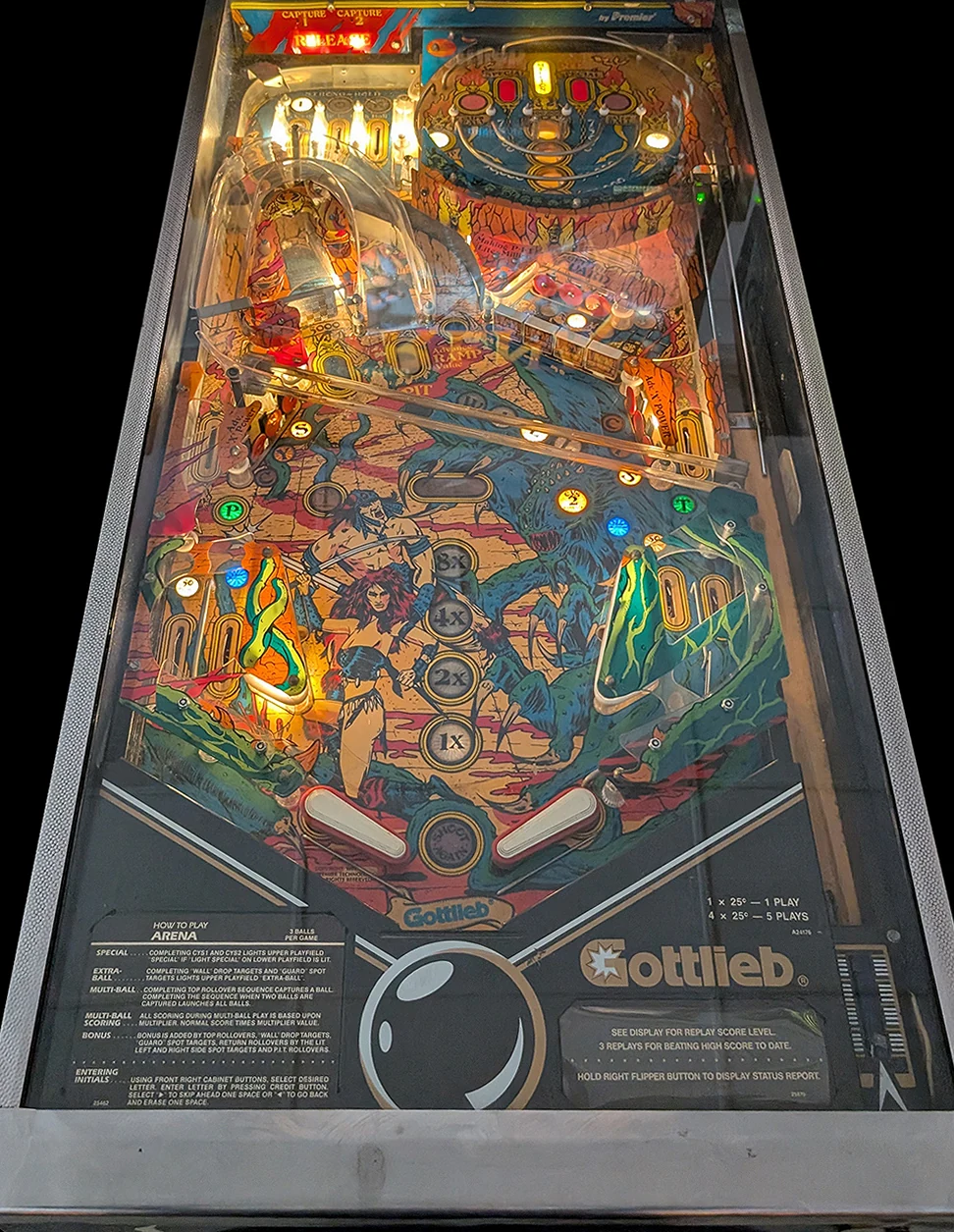 Arena playfield
