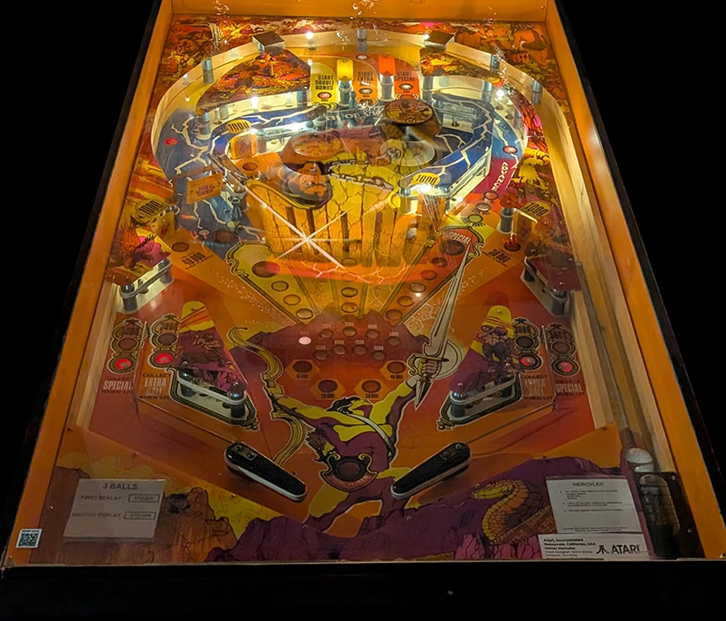 Hercules playfield