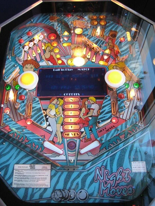 Night Moves playfield