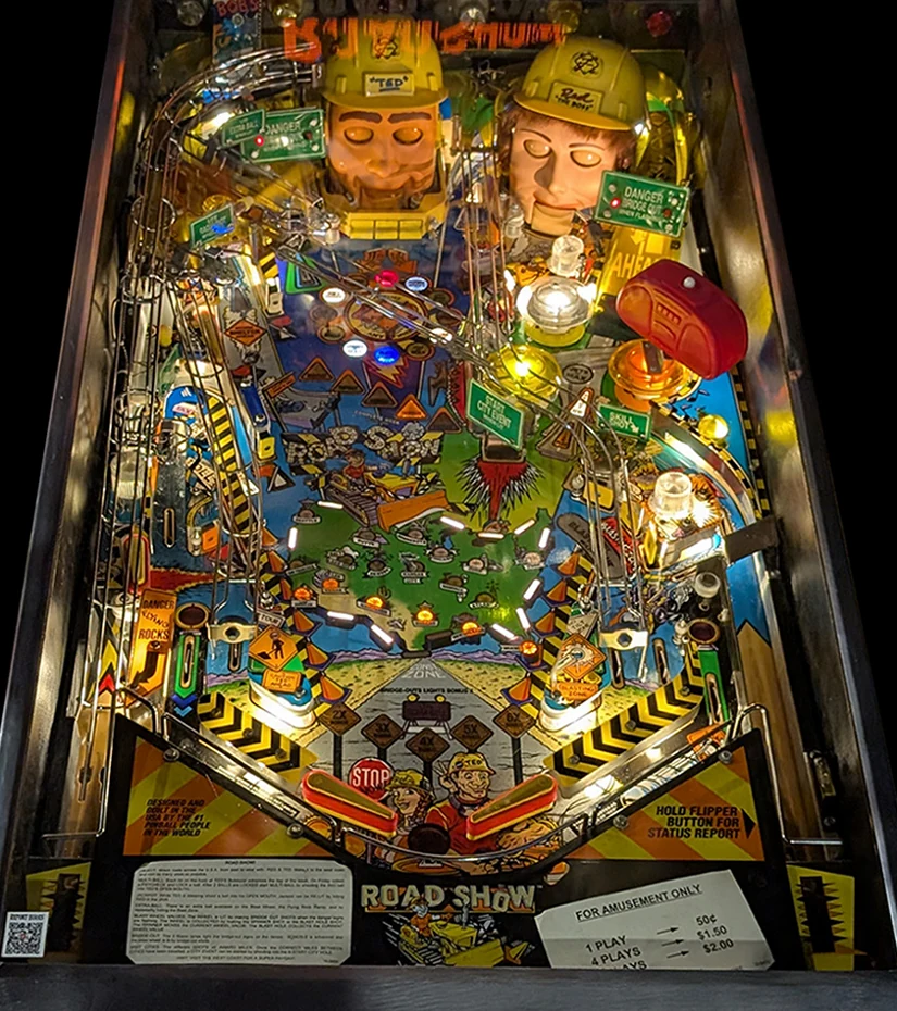 Red & Ted's Road Show playfield