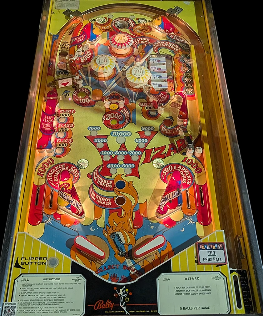 Wizard! playfield