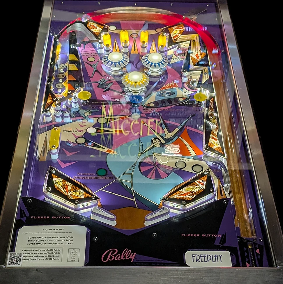 The Wiggler playfield