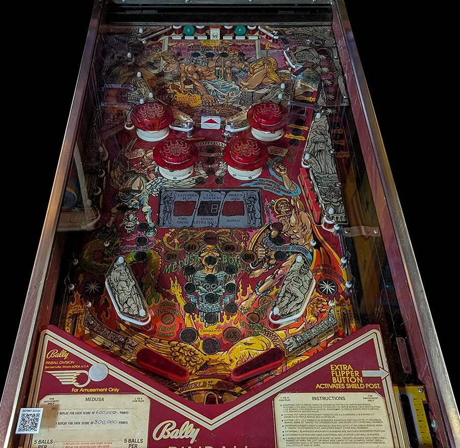 Medusa playfield