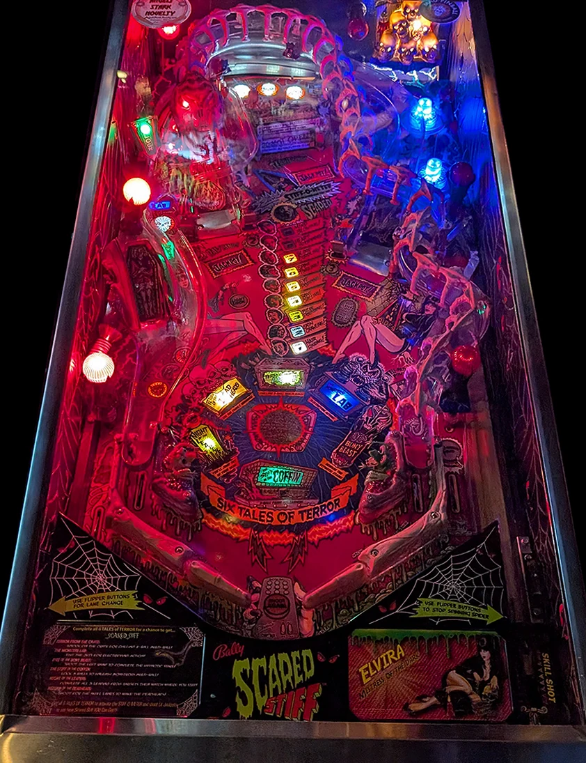 Scared Stiff playfield