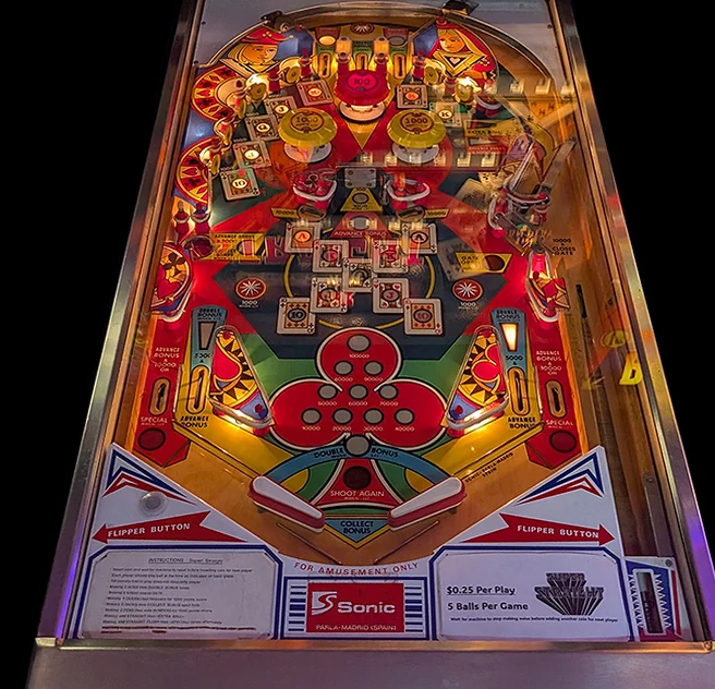 Super Straight playfield