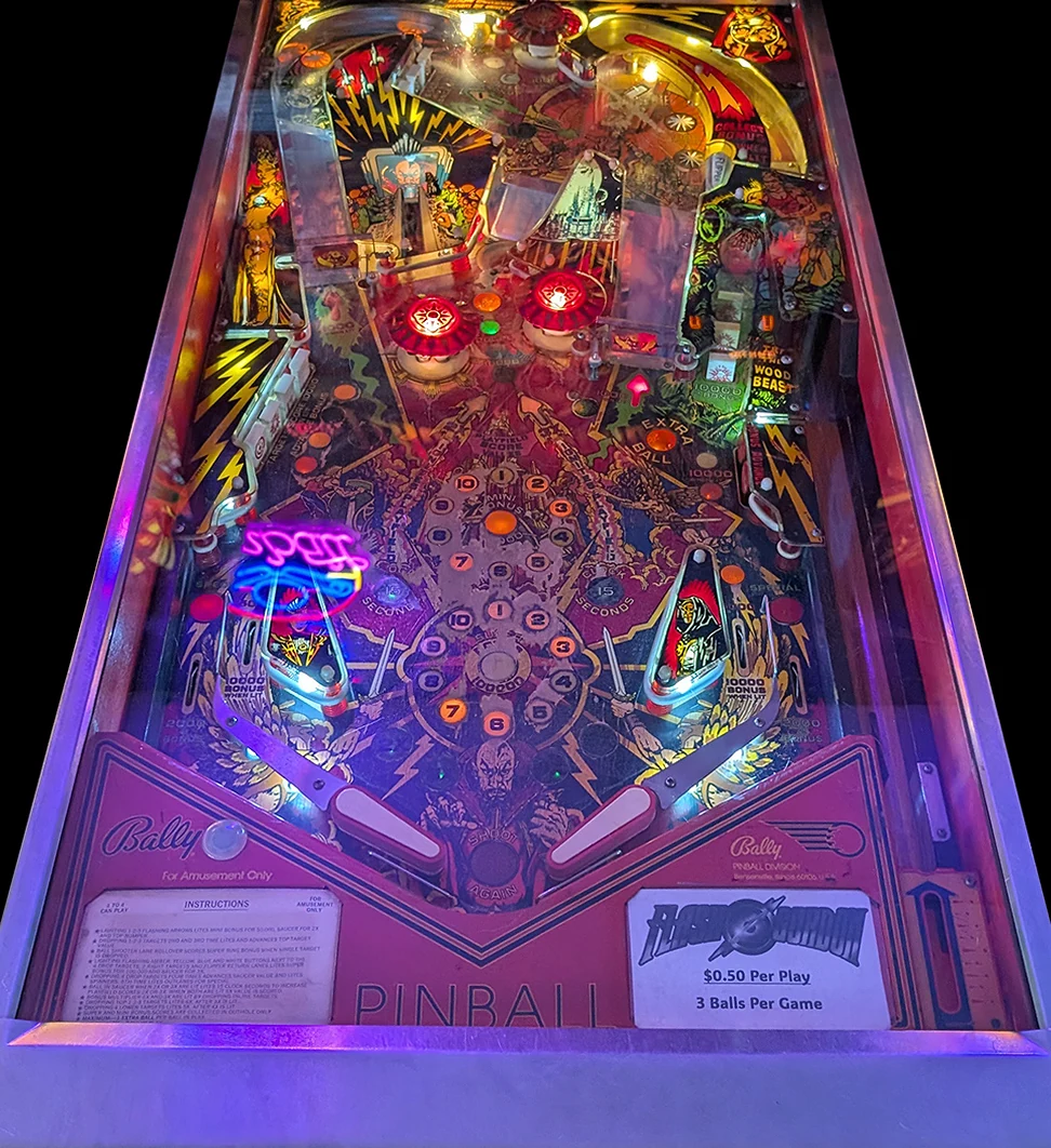 Flash Gordon playfield