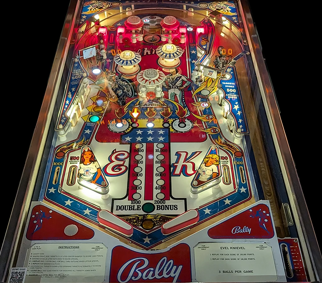 Evel Knievel playfield