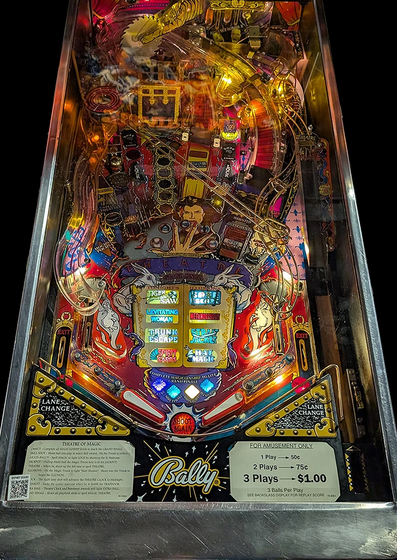 Theatre of Magic playfield