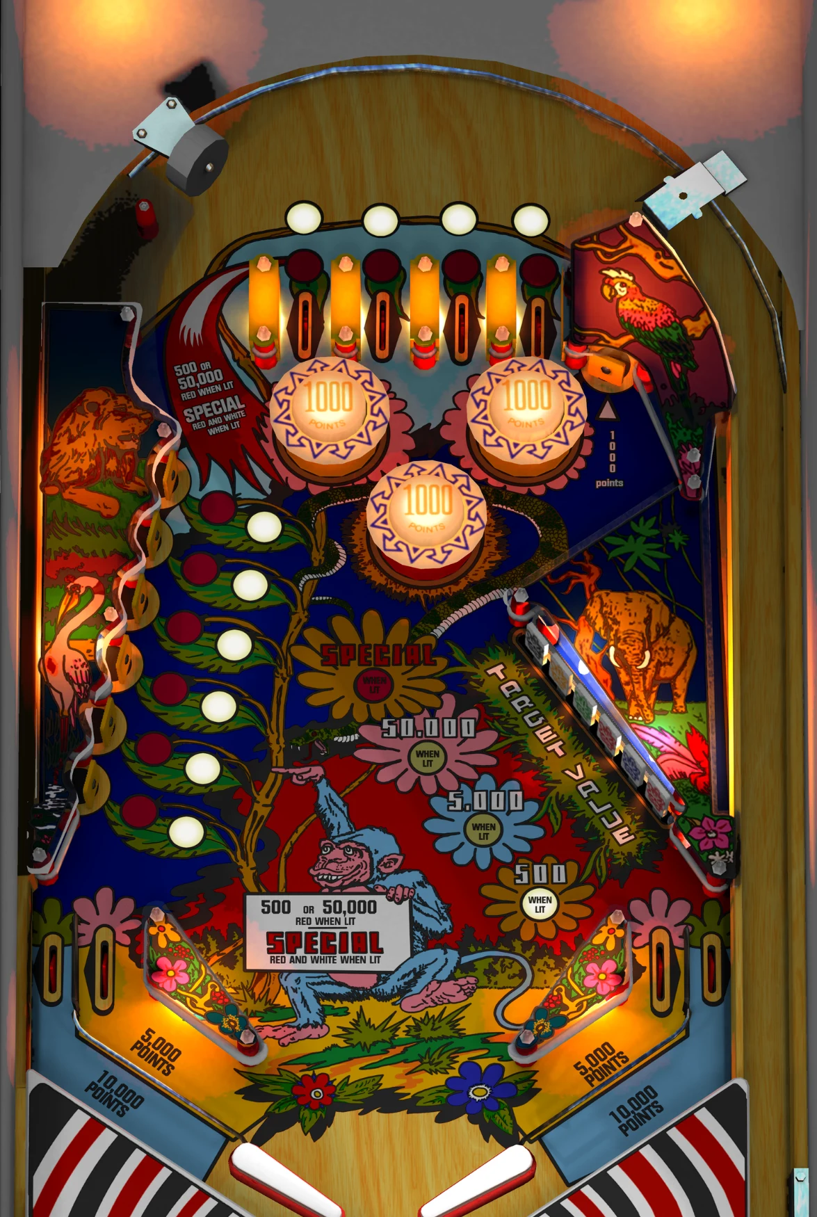 Wood's Queen playfield