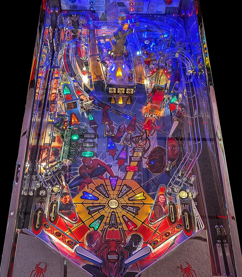 Spider-Man playfield