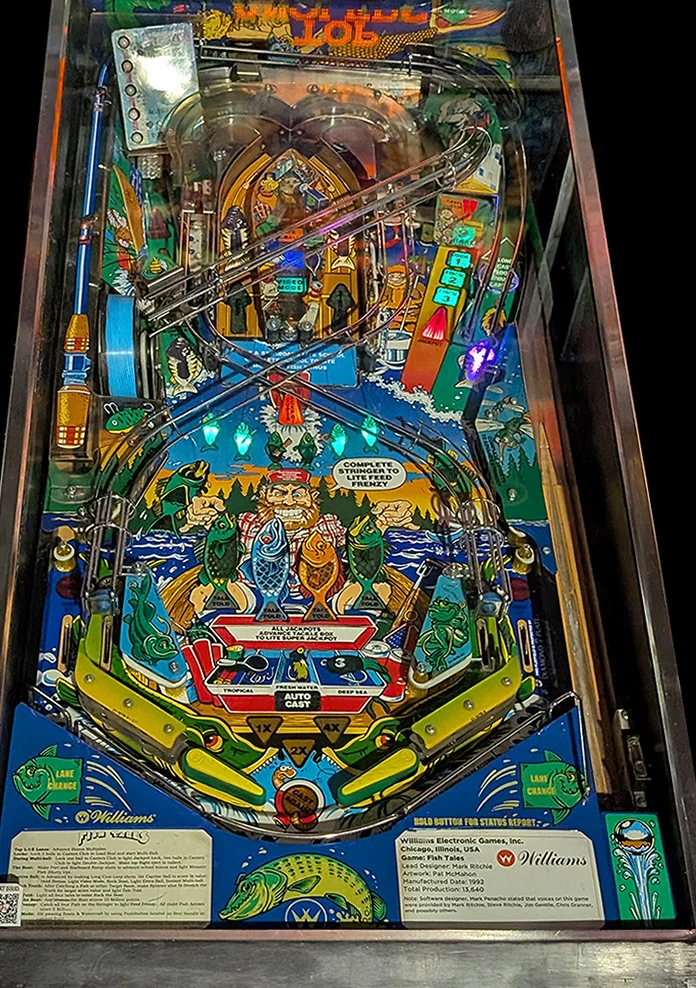 Fish Tales playfield