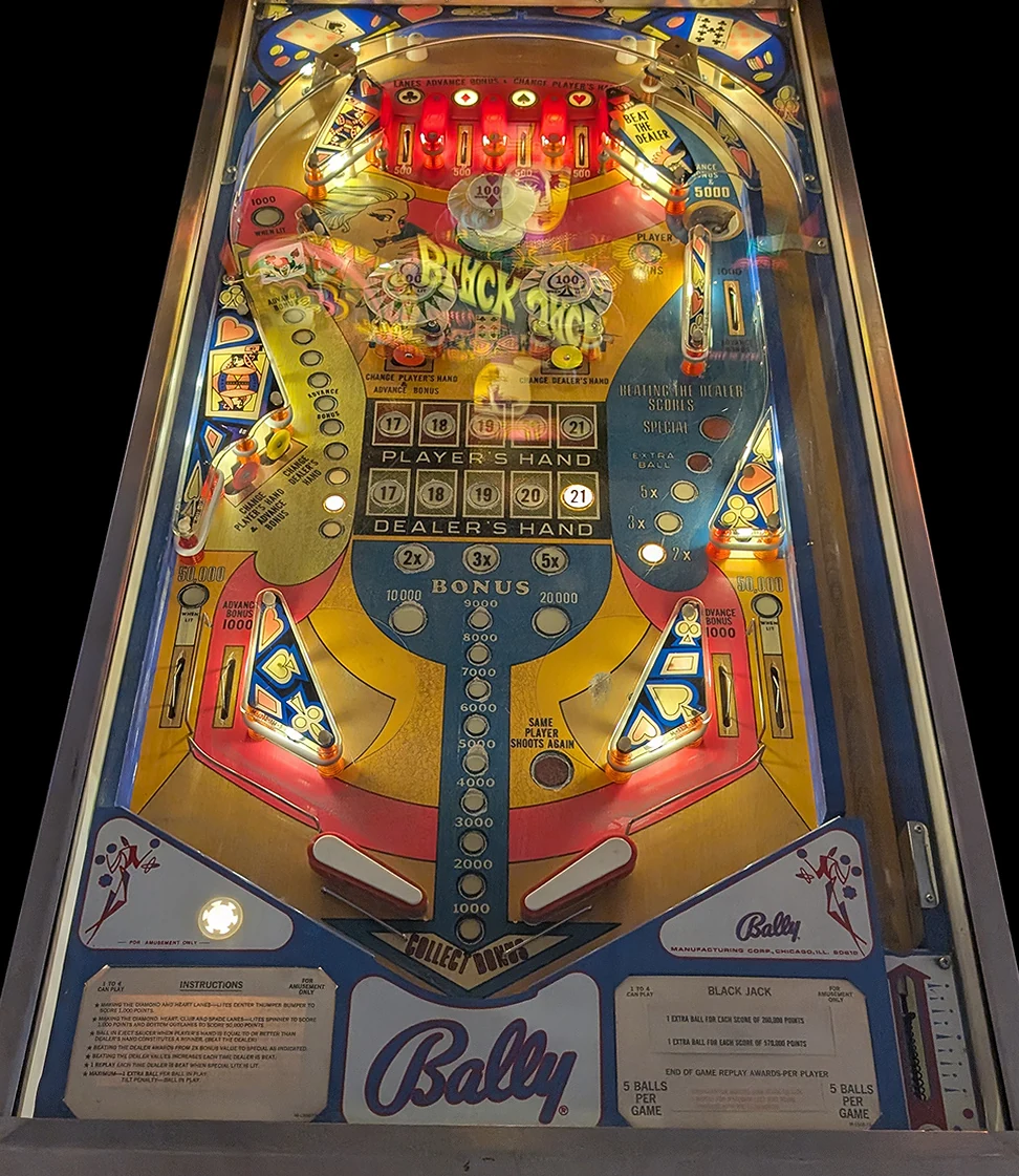 Black Jack playfield