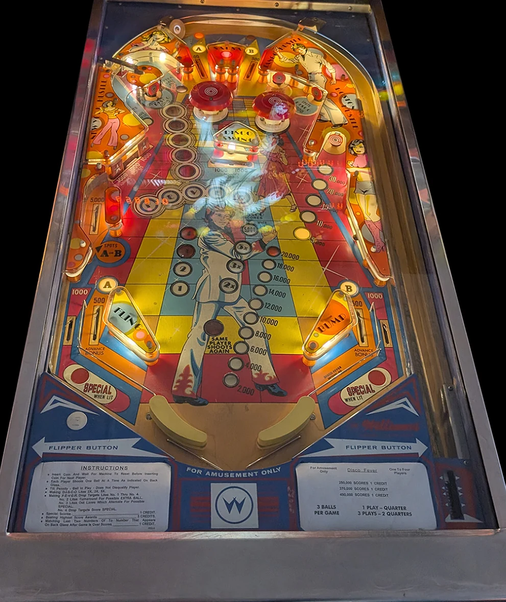 Disco Fever playfield