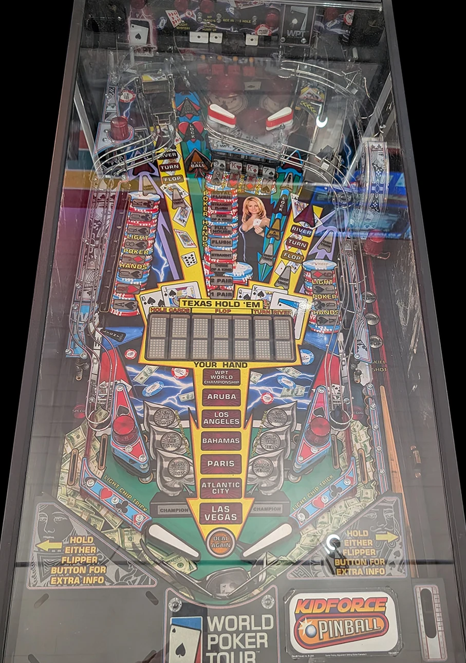 World Poker Tour playfield
