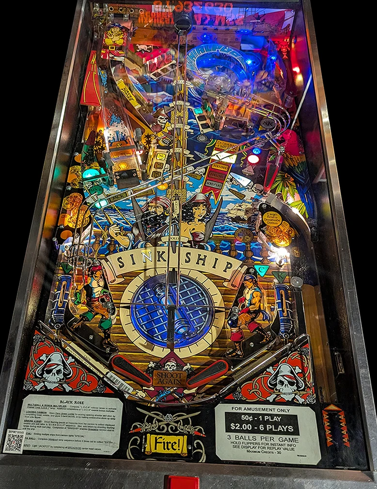 Black Rose playfield