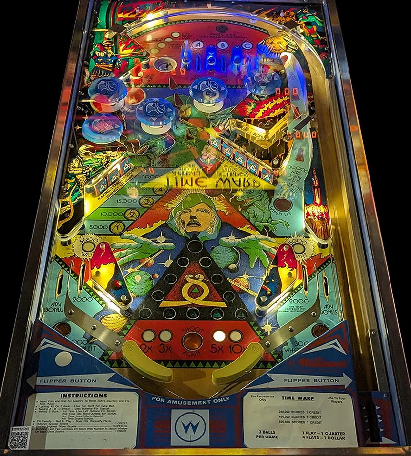 Time Warp playfield