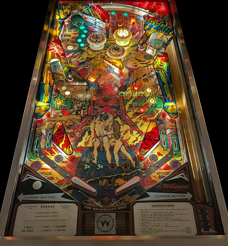 Gorgar playfield