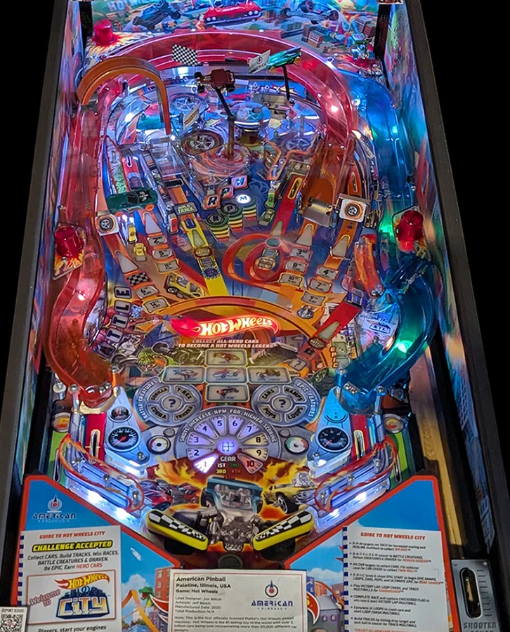 Hot Wheels playfield