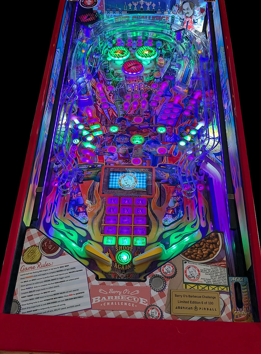 Barry O's Barbeque Challenge playfield