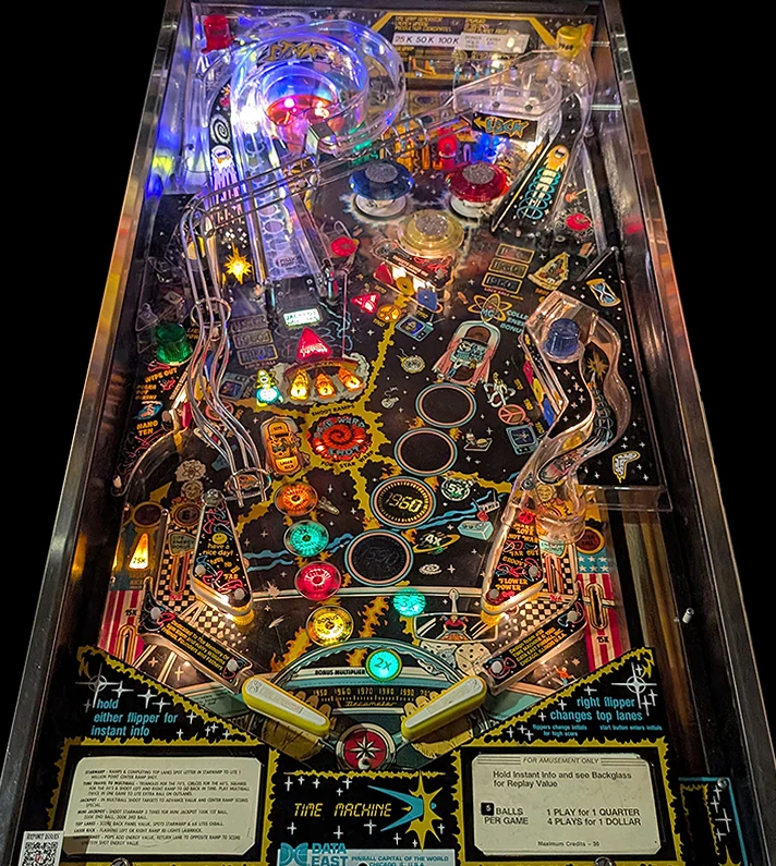Time Machine playfield