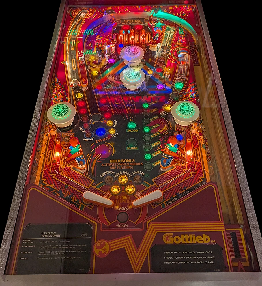 The Games playfield