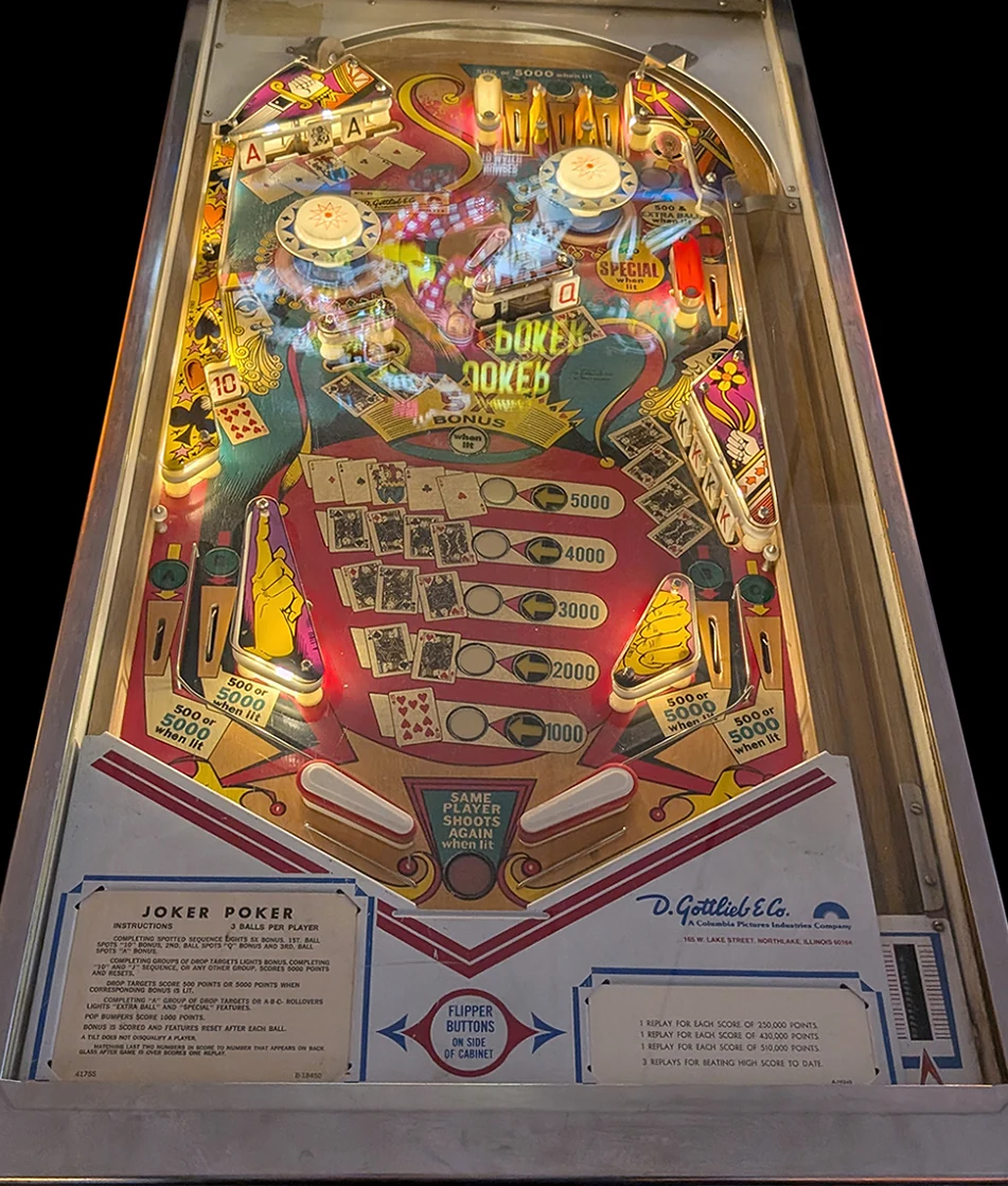 Joker Poker playfield
